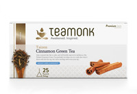 Teamonk Global Taizen Cinnamon Green Tea Bags Box(25 Bags)