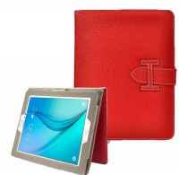 TGK Book Cover for Samsung Galaxy Tab A 8 inch(Red, Cases with Holder)