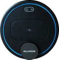 Milagrow Live Mapping with Cleaning Display, Independent Robotic Floor Cleaner(Black)