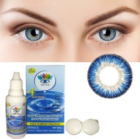 soft eye Monthly Disposable(0.0, Colored Contact Lenses, Pack of 2)