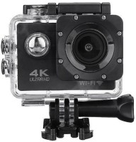 HALA 4k 4k Action Camera with Wifi Sports and Action Camera(Black, 16 MP)