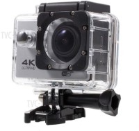 SPRING JUMP 4kcamera 4k Ultra hd Sports and Action Camera(Silver, 12 MP)