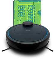 Milagrow iMAP IOT Live Mapping Independent Navigation, Wet and Dry Mop Robotic Floor Cleaner(Black, Blue)