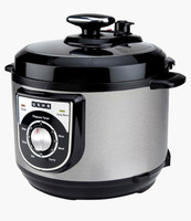 USHA 3650 rice cooker black Electric Rice Cooker(5 L, Black and Metalic)