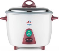 BAJAJ MAJESTY RCX28 Electric Rice Cooker with Steaming Feature(2.8 L, White)