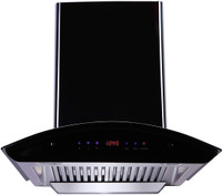 Ekko B3 Plus 60 Auto Clean Wall Mounted Chimney(Black 1200 CMH)