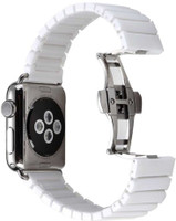 Sikai Ceramic Smart Watch Band Smart Watch Strap(White)