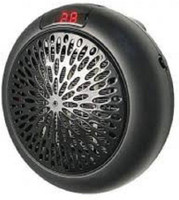 ARROHA HEATER INSTAHEATER Portable Handy Room Heater 1000 W Compact Plug-in Wall Outlet Electric Heater Air Warmer Blower Adjustable Timer Digital Display for Home/Office Fan Room Heater