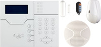 DFS Burglar Alarm System with 24*7 free professional monitoring, inbuilt M2M SIM Card Economic I Wireless Sensor Security System