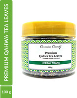 Carmine County Premium Qahwa Tea Leaves – Herbal Tisane – Export Quality Herbal Infusion Plastic Bottle(100 g)
