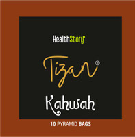 Tizan Kahwah Kashmiri Herbal Tea Bags Saffron Infusion Tea Bags Box(10 Bags)