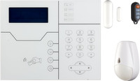 DFS Burglar Alarm System with 24*7 free professional monitoring, inbuilt M2M SIM Card Basic I Wireless Sensor Security System