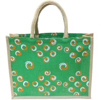 a n global Jute Bag Multipurpose Bag(Multicolor, 8 L)