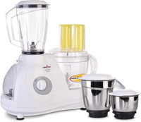 Kenstar KFKAR60W4M-DSE KARISHMA ROYAL 600 Juicer Mixer Grinder (4 Jars, White)
