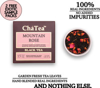ChaTea Mountain Rose Black Tea Rose Black Tea Box(17 Bags)