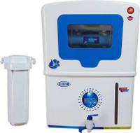 RUBY Economical  with Alkaline 5 Stage purification 12 L RO Water Purifier(White, Blue)