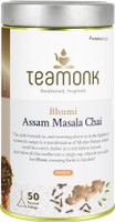 Teamonk Global Bhumi Cinnamon, Cloves Masala Tea Tin(50 Bags)