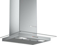 BOSCH DWG068D50I Wall Mounted Grey 800 CMH Chimney