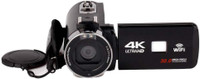 mytechvision 4K camcorder WiFi 4K Ultra HD Camcorder(Black)