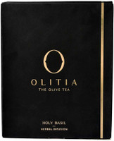 Olitia Olive Herbal Tea, Holy Basil/Tulsi Flavour (20 Bags) Tulsi Herbal Tea Box(39.5 g)