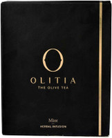 Olitia Olive Herbal Tea, Mint Flavour (20 Bags) Mint Herbal Tea Box(39 g)