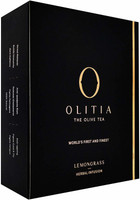 Olitia Olive Herbal Tea, Lemograss Flavour (20 Bags) Lemon Grass Herbal Tea Box(38.5 g)