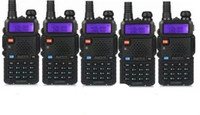 visionrabbit baofeng UV5R walkie talkie uhf400-520mhz Pack of 5pcs baofeng UV5R walkie talkie uhf400-520mhz Pack of5pcs Walkie Talkie(Black)