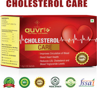 Auvriplus Cholesterol Care herbal tea Herbs Herbal Tea Box(45 g)
