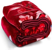 Changers Floral Double Mink Blanket for  Heavy Winter(Microfiber, Multicolor)