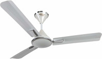 Orient Electric Adena 1200mm Decorative Ceiling Fan (Pearl Metallic White Chrome) 1200 mm 3 Blade Ceiling Fan(White, Pack of 1)