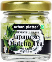 Urban Platter Premium Japanese Matcha Tea, 10g [Ceremonial Grade, Stone Ground] Mixed Fruit Matcha Tea Glass Bottle(10 g)