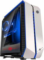 Circle Gaming Infernova Mid Cabinet(White, Blue)