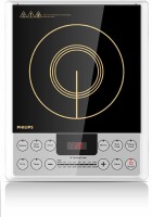 PHILIPS 2100WATTS Induction Cooktop(White, Push Button)
