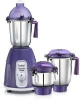 Prestige Stylo Plus 550 Mixer Grinder (Dark Purple and White, 3 Jars) Mixer Juicer Jar(1 L)