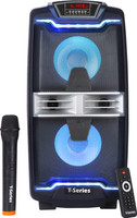 T-Series Portable Wireless Bluetooth & USB 60W Speaker with Mic (Black 2.0 Channel) TR-S66 Outdoor PA System(60 W)