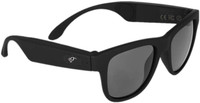 Opta SG-054 Bone Conduction Polarized Bluetooth Audio Sunglasses (Black)(Interactive Glasses, Black)