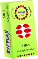 PEARL EYEFLAX Kumkum Bindi Red Oval Box with 15 Flaps RO1 (Red) Forehead Red Bindis(Stick On)