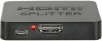 Tobo 4K HDMI Splitter 1 x 2, 1 Input 2 Output HDMI Amplifier Switcher Media Streaming Device(Black)
