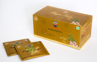 JINDAL HERBALS Ginger Tulsi Tea bags 25 Sachets Ginger, Tulsi Herbal Tea Bags Box(62.5 g)