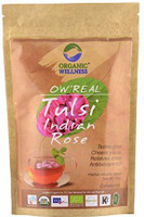 Organic Wellness OW'Real Tulsi Indian Rose Rose Herbal Infusion Pouch(100 g)