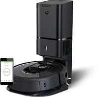 irobot Roomba i7+ (i7558) Robotic Floor Cleaner (WiFi Connectivity, Google Assistant and Alexa)(Charcoal Black)