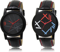 Prutha Fashion LR08-12 Pack of 2 New Exclusive Combo Analog Watch  - For Boys