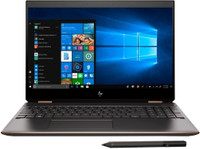 HP Spectre x360 Core i7 10th Gen - (16 GB + 32 GB Optane/1 TB SSD/Windows 10 Home/2 GB Graphics) 15-DF1043DX 2 in 1 Laptop(15.6 inch, Dark Ash Silver, Sandblasted Anodized Finish, 2.09 kg)