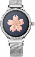 OPTA OPTA SB-142 Bluetooth smart watch Smartwatch(Silver Strap, Medium)