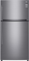 LG 630 L Frost Free Double Door 2 Star Refrigerator(Plantinum Silver 3, GR-H812HLHU)