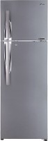 LG 360 L Frost Free Double Door 2 Star Refrigerator(Shiny Steel, GL-I402RPZY)