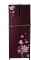 Panasonic 307 L Frost Free Double Door 3 Star Refrigerator(Flower Wine, NR-BG311VPW3)