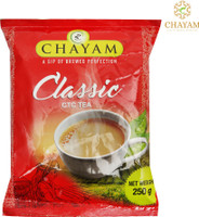 CHAYAM Assam Classic CTC Black Tea ( Pack Of 4) Unflavoured Black Tea Pouch(1 kg)