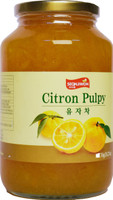 Seela Infratech Citron Pulpy Tea, Best Citron Pulpy Tea, Best Korean Citron Tea Honey Tea Glass Bottle(1 kg)