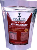 Pearl Tea premium tea selection Pearl Tea CTC Masala Magic Gold Tea 1Kg Cinnamon, Cloves, Cardamom, Black Pepper Masala Tea Pouch(1 kg)